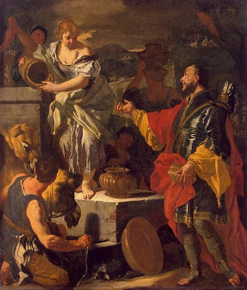 Francesco Solimena Rebecca at the Well